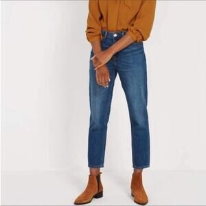 Frank & Oak 25 Billie Relaxed Boyfriend jeans high rise